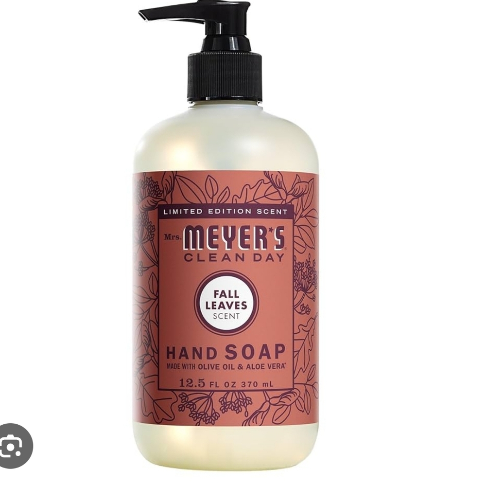 NWT Mrs. Meyer's Clean Day Fall Leaves Hand Soap Limited Edition 12.5 Fl Oz